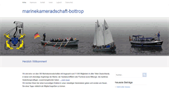 Desktop Screenshot of marinekameradschaft-bottrop.de